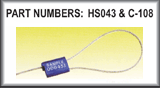 Click here for information on Part Numbers HS043, C-108